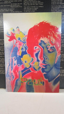 postikortti Paul McCartney MM538 The Beatles Underground
