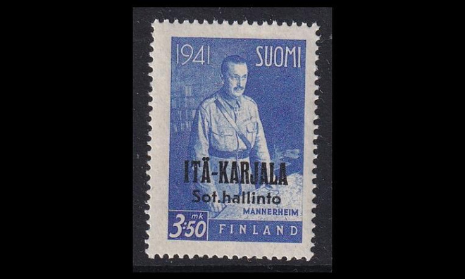 IK_20 ** Itä-Karjala Mannerheim 3:50mk (1942)