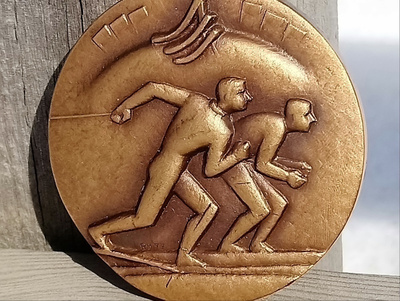 Lahti 1978 World Ski Championships. Rasiassa. Valmistajan le