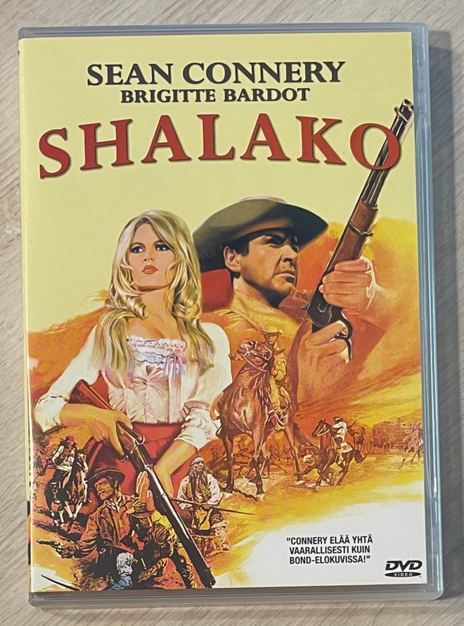 Shalako (1968) Sean Connery, Brigitte Bardot, Jack Hawkins