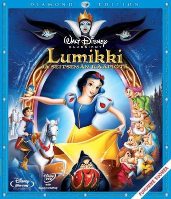 Disney klassikot 1 - Lumikki ja seitsemän kääpiötä (DVD+Blur