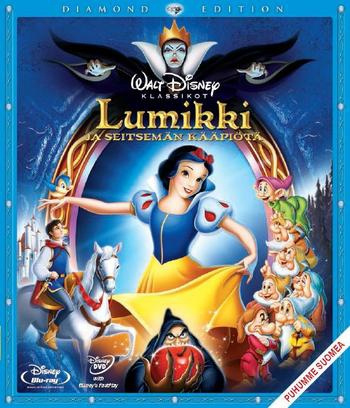 Disney klassikot 1 - Lumikki ja seitsemän kääpiötä (DVD+Blur