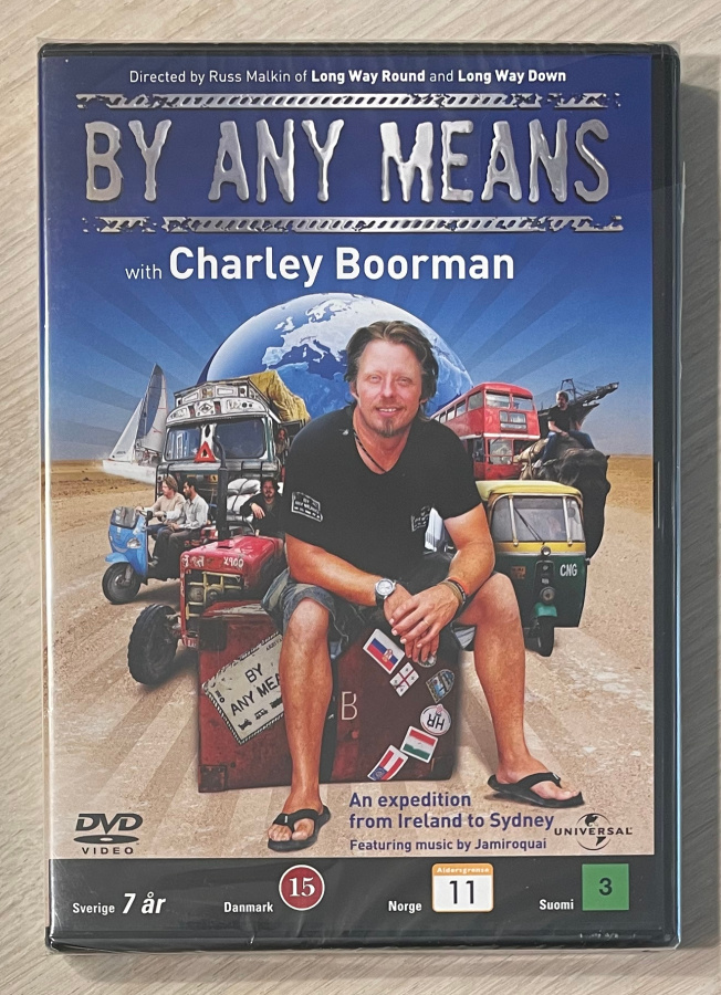 Charley Boorman: Ireland to Sydney by Any Means (2DVD) UUSI
