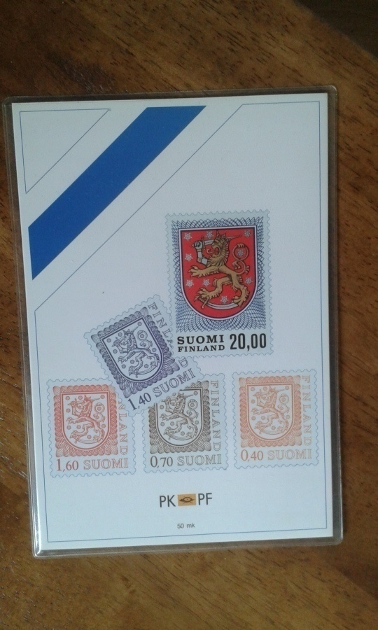 postin m75 vaakunamerkki pakkaus**