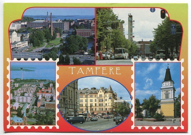 Tampere viisi kuvaa, kulkenut 1999