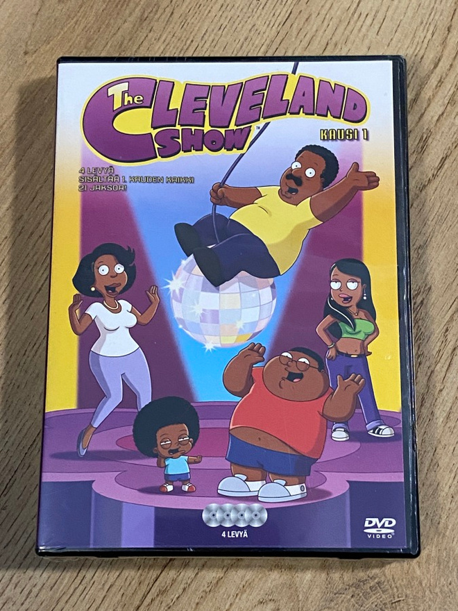 THE CLEVELAND SHOW - KAUSI 1 - DVD (uusi)