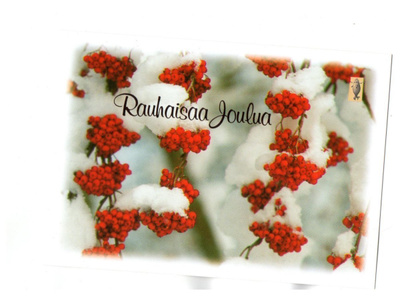 °"RAUHAISAA JOULUA°" -KORTTI /Karto (Luonnonsuojeluliitto)