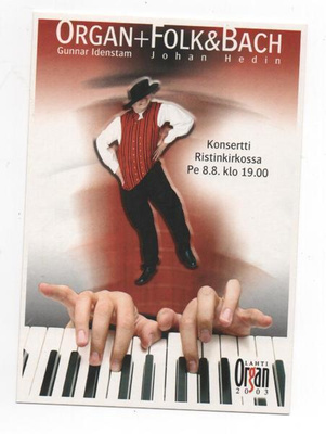Lahti: Urkuviikko 2003 / Organ + Folk & Back