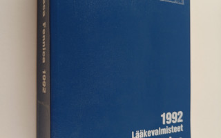 Pharmaca Fennica 1992 : lääkevalmisteet