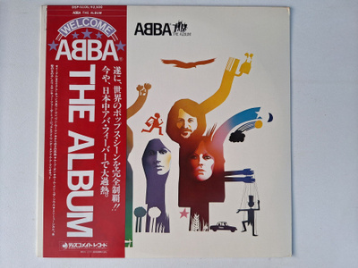 ABBA The Album Japanilainen LP OBI DSP-5105