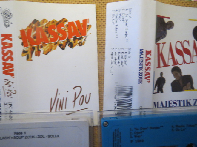 Kassav': Vini Pou + Majestik  Zouk kaksi c-kasettia