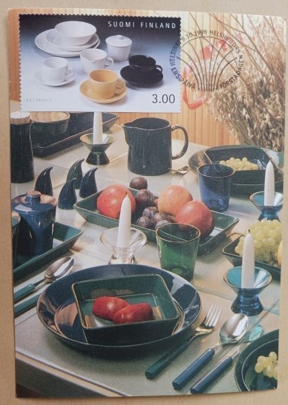 Suomalainen design, maksikortti, EP 9.10.1998