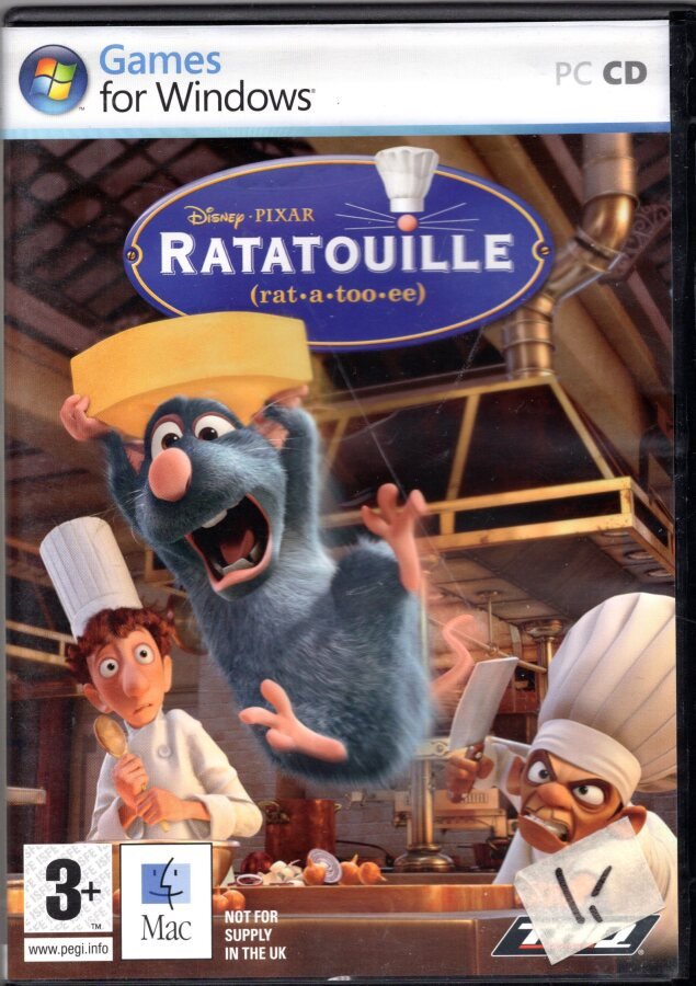 PC CD:  RATATOUILLE  (MAC/WIN2000/XP/VISTA)