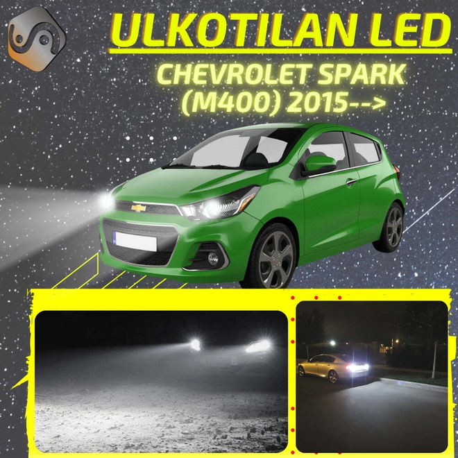 SPARK (M400) 2015--> Ulkoiset LED -valot