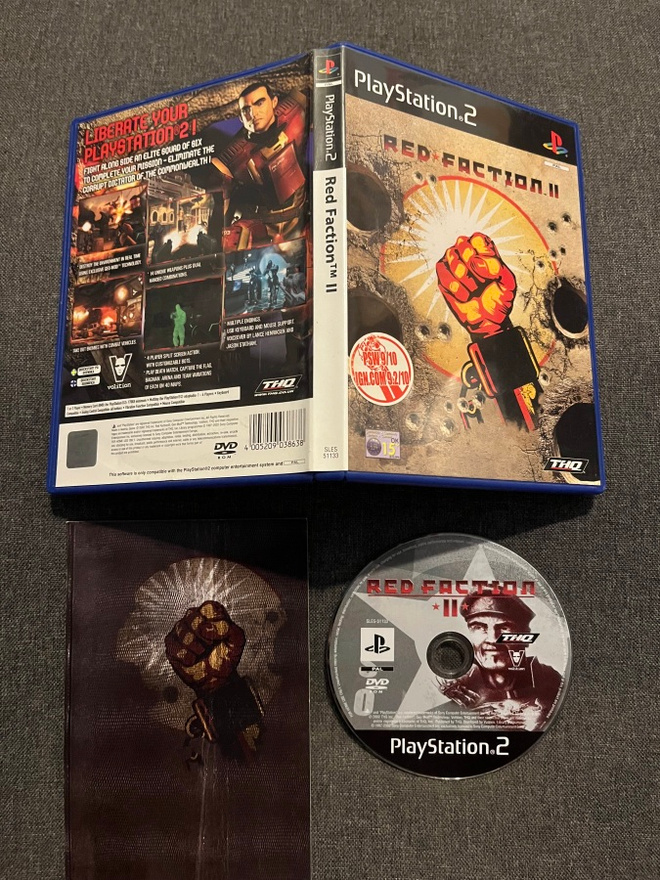 Red Faction II PS2 (Suomijulkaisu)