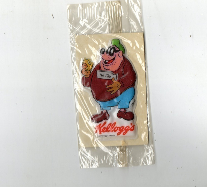 Kellpggs Muropaketin Disney hahmo Kahukopla. 1988