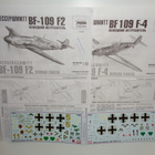 Bf-109 E 4/7, F-2 , F-4 , G-14 dekaaliarkit  1/48 - pikkukuva 1