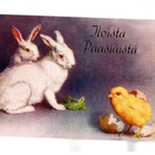 °°ILOISTA PÄÄSIÄISTÄ°° -KORTTI /Kimalle - pikkukuva 1