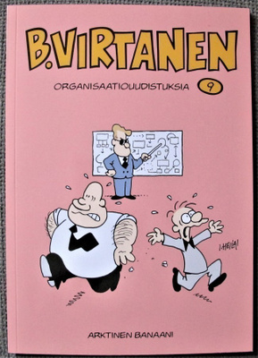 B.Virtanen albumi 9 :  Organisaatiouudistuksia , lukematon
