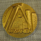 Rakennusliike Pasanen mitali 1970 /Pentti Papinaho 70. - pikkukuva 1