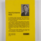 Agnus I. Kinnear : Vastavirtaan : Watchman Nee, ihminen j... - pikkukuva 2
