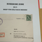 Deustchland. Russische Zone. Ensipäivä 7.2.1946. Sensuuri. - pikkukuva 2