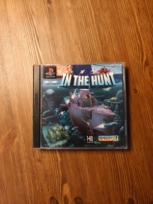 In the Hunt PS1 - CIB, PAL, Harvinaisuus