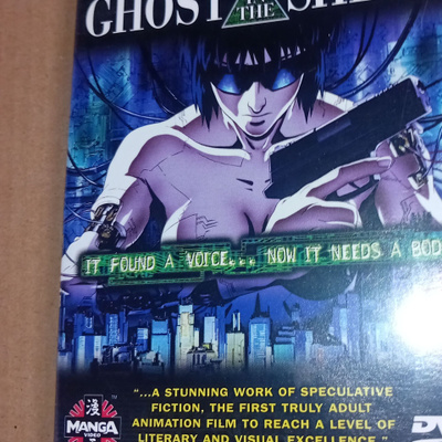 DVD GHOST ON THE SHELL ( SIS POSTIKULU )