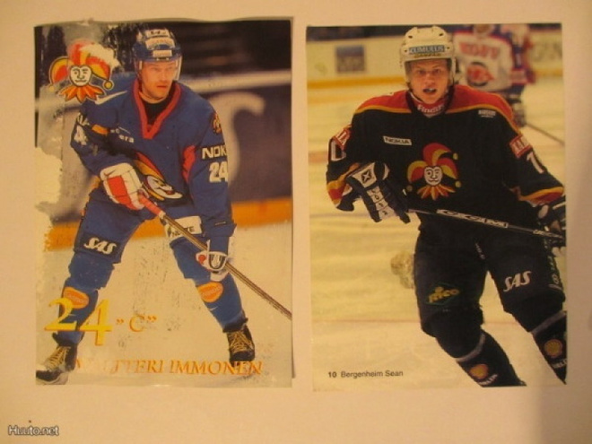 Sean Bergenheim Jokerit postikortti