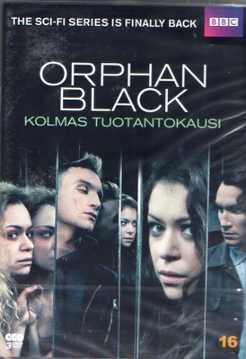 Orphan Black 3 Kausi (48 969) UUSI -FI- suomik. DVD (3) 6h