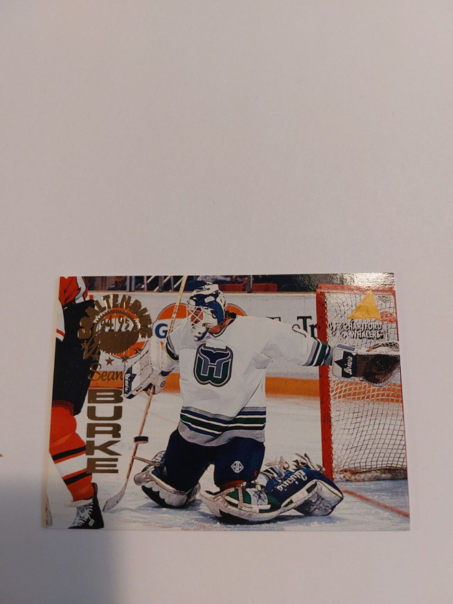 1994-95 Pinnacle Goaltending Greats #GT12 Sean Burke