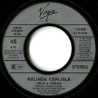 BELINDA CARLISLE :: HALF THE WORLD :: VINYYLI 7" 1992 - pikkukuva 4