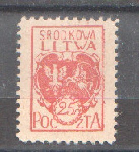 Keski-Liettua 1920 25f