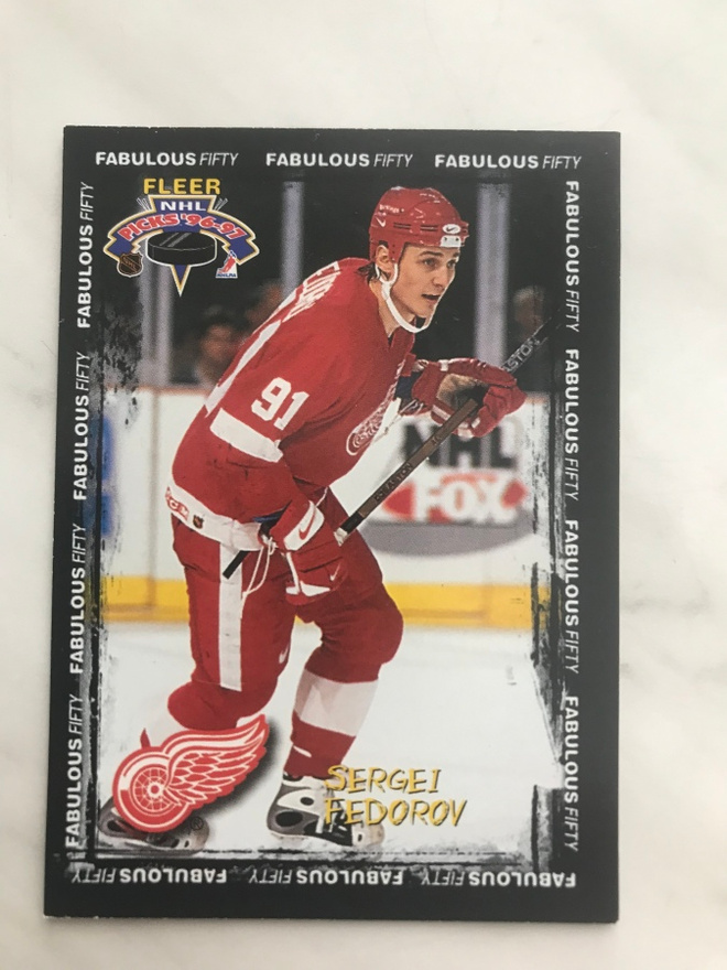 1995-96 Fleer Picks #10of50 Sergei Fedorov
