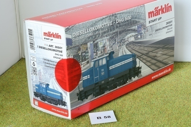 #B58 Märklin veturin 36501 laatikko