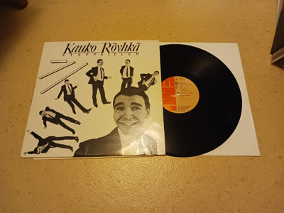 Kauko Röyhkä – Steppaillen lp orig 1980 eka painos hyvä!