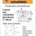 Veikkaus, asiamieslehti, 5 kpl. , 1986. - pikkukuva 3