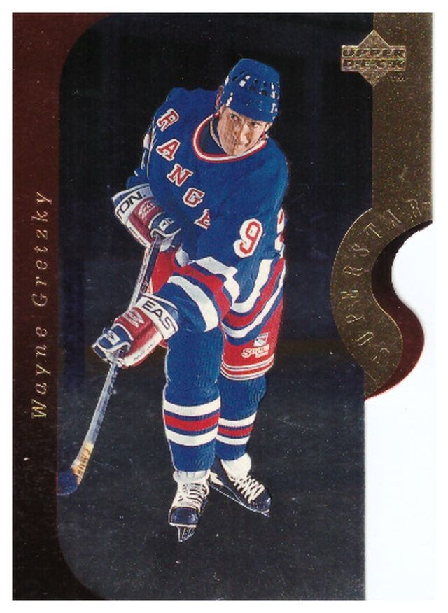 WAYNE GRETZKY Rangers, 96-97 Up.D. Superstar Showdown #SS5A