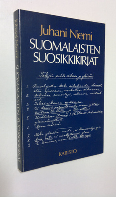 Juhani Niemi : Suomalaisten suosikkikirjat