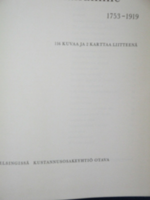 K.W. Janarmo : Varhaisilmailumme 1753 - 1919