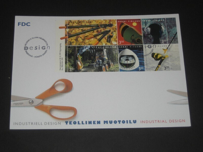 FDC Suomi  1998 Suomal. muotoilu II  vihko  47