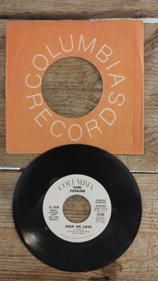 Carl Perkins  - High On Love/ High On Love PROMO