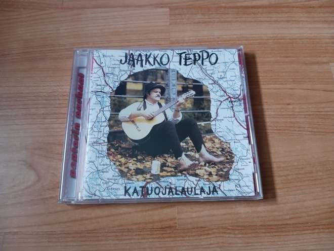 Jaakko Teppo – Katuojalaulaja cd uudenveroinen