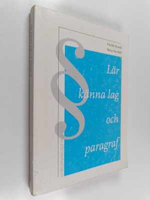 Heikki Kivelä : Lär känna lag och paragraf