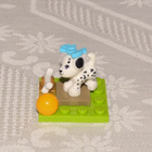 LEGO Friends - koira - (valkoinen, täplät) - pikkukuva 2