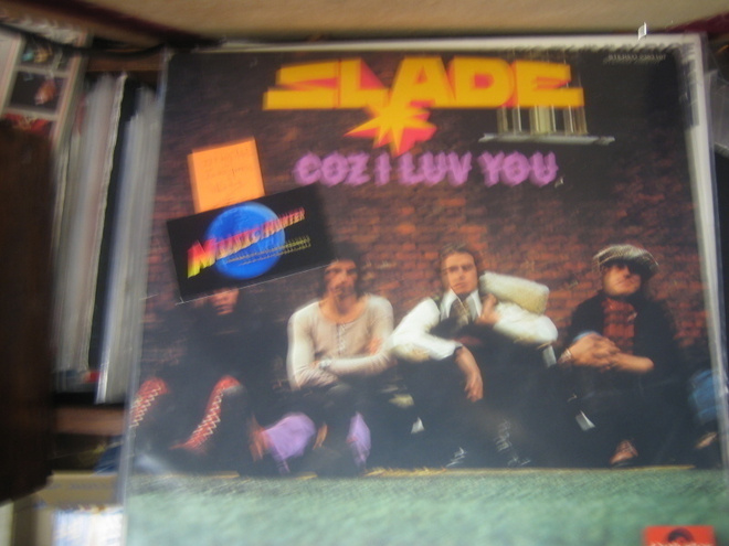 SLADE - COZ I LUV YOU LP ORIG 1ST GER PRESS VG++/EX+