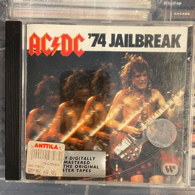 AC/DC - ’74 Jailbreak cd (v. 1994 Remasteroitu painos)