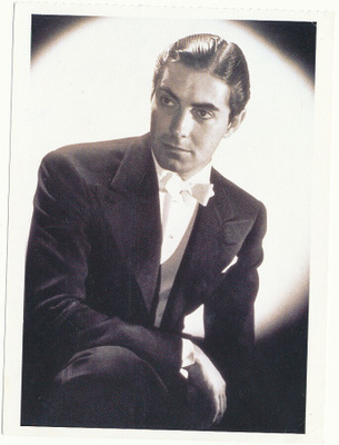 Filmitähti TYRONE POWER - UP