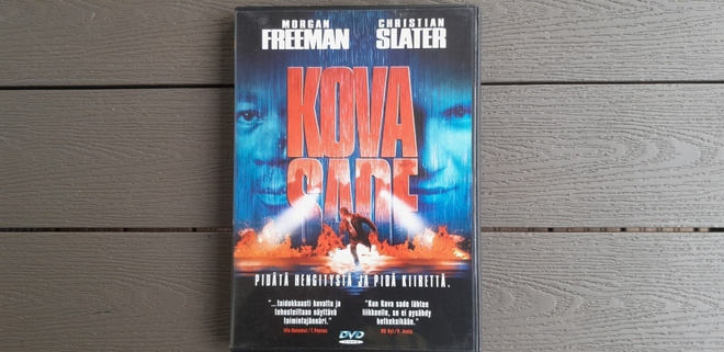 DVD: Kova Sade (Morgan Freeman, Christian Slater 1997)