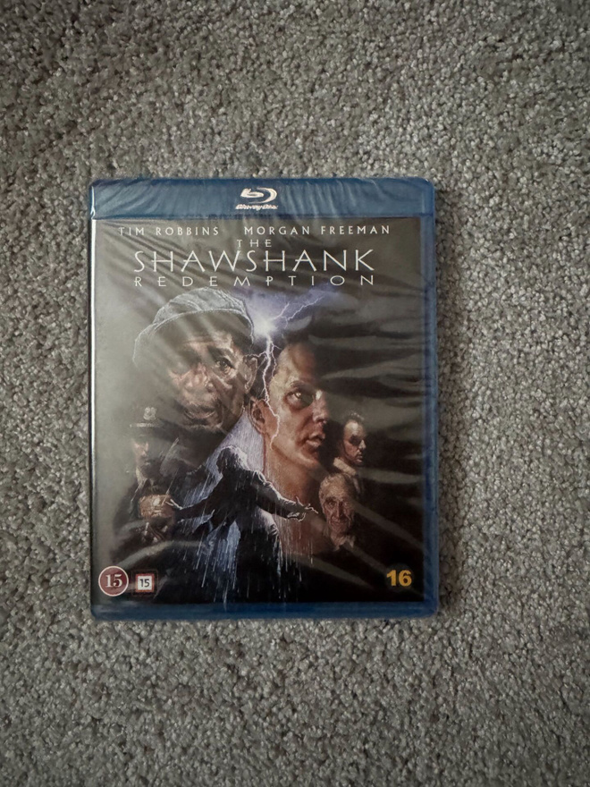 Avain pakoon - Shawshank Redemption BLU-RAY (UUSI/KELMUISSA)